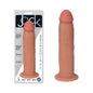Curve Toys Jock 8 in. Dildo with Suction Cup Beige