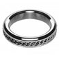 M2M Chrome C-Ring w/Chain Design 1.75in