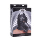 Master Series Muzzled Universal BDSM Hood with Removeable Muzzle