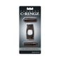 Fantasy C-Ringz Duo-Vibrating Super Ring With Dual Bullets Black