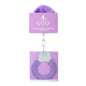 Ouch! Pleasure Furry Handcuffs With Quick-Release Purple