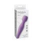 Fantasy For Her Body Massage-Her Rechargeable Silicone Wand Vibrator Purple