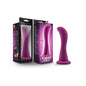 Temptasia Bellatrix 6.25 in. Curved Dildo Plum