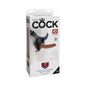 King Cock Strap-on Harness With 7 in. Cock Tan