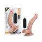 Dr. Skin Dr. Sean Realistic 8 in. Vibrating Dildo with Balls Beige
