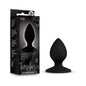 Temptasia 'Slut' Silicone Anal Plug Black