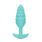 b-Vibe Bump Rechargeable Vibrating Silicone Textured Anal Plug Mint