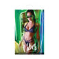 Fantasy Lingerie Vibes Sexy Bitch Reptile Print Set Black L/XL