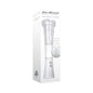 Zero Tolerance Sucking Good Rechargeable Vibrating Vacuum Pump Stroker Clear/White