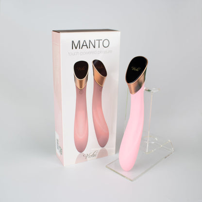 Manto Touch Panel G-Spot Vibrator Pink