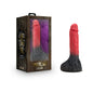 The Realm Lycan 10.5 in. Silicone Lock On Fantasy Werewolf Dildo Red