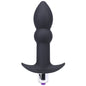 Tantus Perfect Plug Plus Vibrating Anal Plug Onyx
