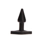 Tantus Stud Plug Anal Plug Black