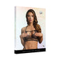 Le Desir Bliss Strappy Fishnet Halter Top Black O/S