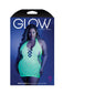 Fantasy Lingerie Glow Shock Value Halter Dress Neon Green Queen Size