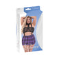 Magic Silk Dress Up School Daze Costume Purple Queen Size