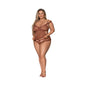 Magic Silk Caramel Kiss Cami & Boyshort Caramel Queen Size