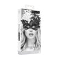Ouch! Black & White Royal Lace Eye Mask Black