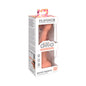 Dillio Platinum Collection Secret Explorer 6 in. Silicone Dildo Peach