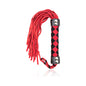 Ple'sur 15.5 in. Leather Flogger Red