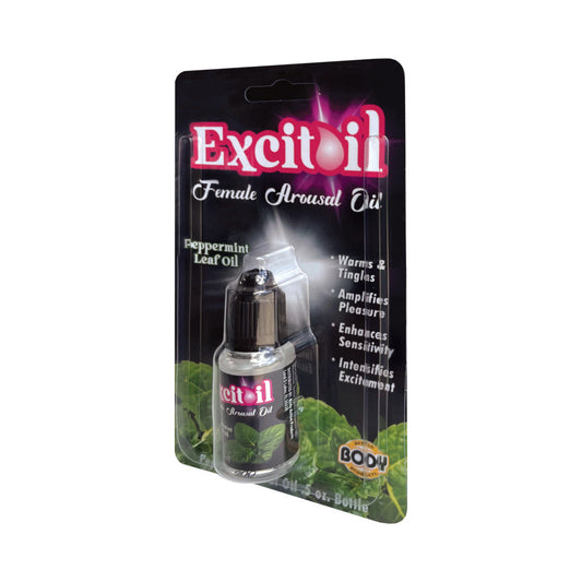Peppermint Arousal Oil .5oz Bottle Carded