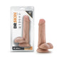 Dr. Skin Dr. Jeffrey 6.5 in. Dildo with Balls Beige