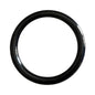Rouge Stainless Steel Round Cock Ring 45mm Black