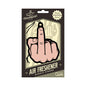 Wood Rocket Air Freshener Middle Finger Peach