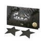 Bijoux Indiscrets Flash Reusable Glitter Pasties Star Black