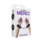 Merci Fluff Cuffs Black