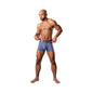 Male Power Infinite Comfort Amplifying Strappy Pouch Short Periwinkle S