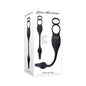 Zero Tolerance Plug & Tug Rechargeable Vibrating C-Ring Combo Silicone Black