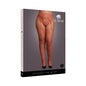 Le Desir Fishnet and Lace Garterbelt Stockings Sunset Glow Queen Size