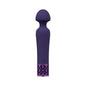 Royal Gems Scepter Silicone Rechargeable Vibrator Purple