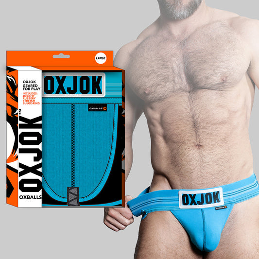 Oxballs Oxjok Slingjock Upthrust Slider-Strap Jock Pool 2XL