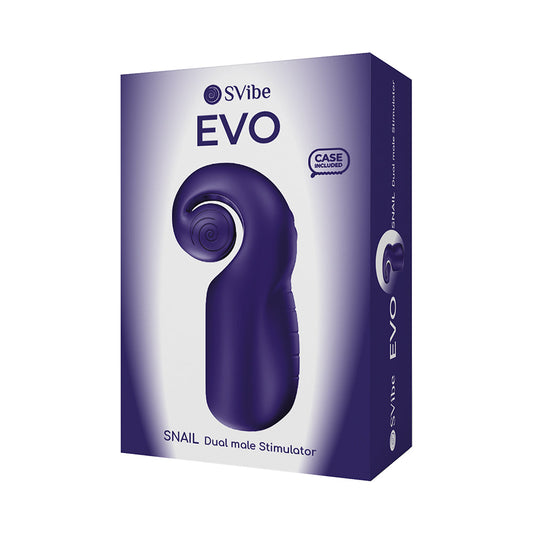 Snail Vibe SVibe Evo Rechargeable Masturbator Navy