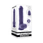 Evolved Pleasure Rider Rechargeable Dildo with Remote Silicone Purple
