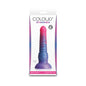 Colours Stacked 6 in. Dildo Pink/Blue