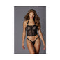 Allure Adore Don't Be Shy 2-Piece Set Black S/M
