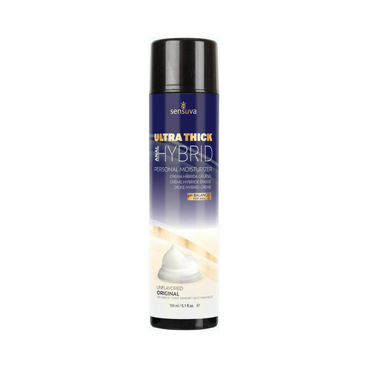 Sensuva Ultra-Thick Anal Hybrid Personal Moisturizer High pH Formula 5.1 oz. Bottle