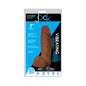 JOCK 7 in. Vibrating Dildo with Balls Medium