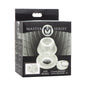 Master Series Ass Bung Clear Hollow Anal Dilator 3 in.