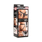 Size Matters 2 in. Erection 28X Realistic Remote Vibrating Silicone Sheath Black