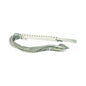 Leather Corset Flogger White/Grey