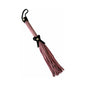Love Knot Mini Flogger Pink with Black Bow