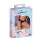 Magic Silk Pheromone Panties Flutter Thong 2-Pack Lilac/Black S/M