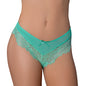 Magic Silk Caribbean Crush Low Rise Cheeky Panty Aqua Glow L/XL