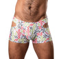 Male Power Cut It Out! Cutout Mini Short Red/Black S