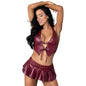 Lust Fetish Seraphina Burgundy L/XL
