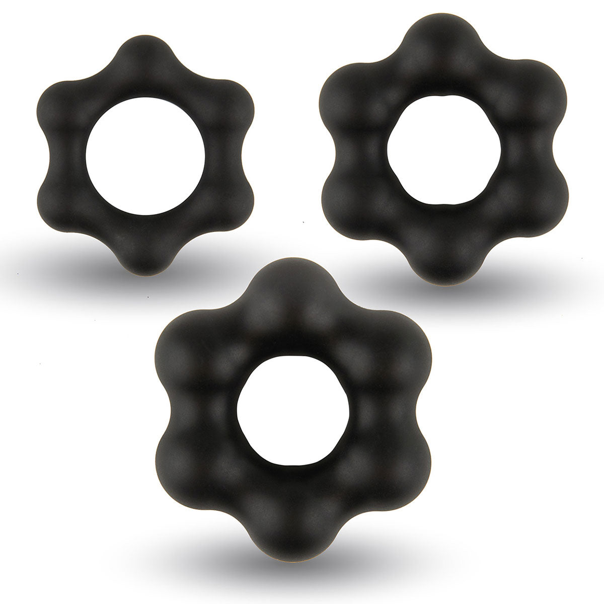 Velv'Or Rooster Milo 3-Piece Cock Ring Set